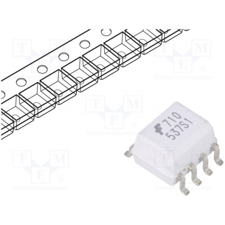 Оптрон SMD Каналы 1 ON SEMICONDUCTOR (FAIRCHILD) FOD0710 (FOD0710)