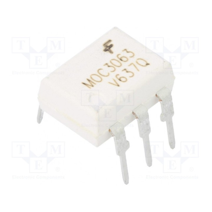 Оптотиристор 417кВ ON SEMICONDUCTOR (FAIRCHILD) MOC3063VM (MOC3063VM)