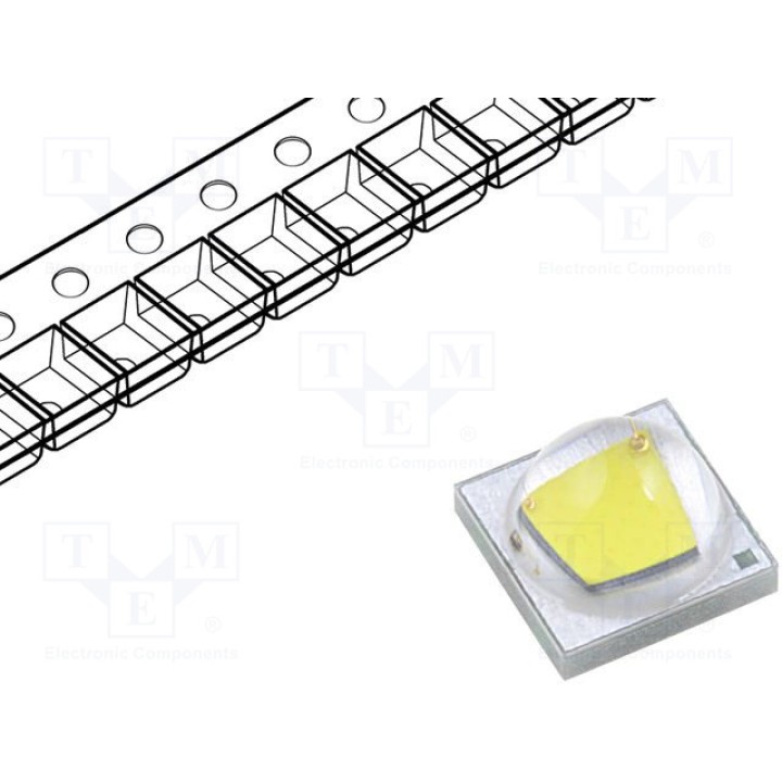 Led мощный белый теплый CREE XPGBWT-H1-R250-00EE7 (XPGBWT-BIN017)