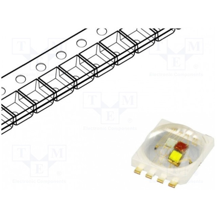LED мощный EMITER RAGB ProLight Opto PC8N-5L4E-C (PC8N-5L4E-C)