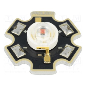 LED  мощный STAR янтарный ProLight Opto PM2B-1LAS