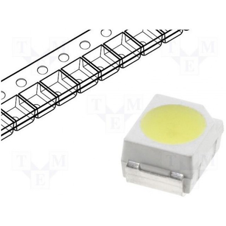 LED SMD 3528PLCC2 OPTOFLASH OF-SMD3528W (OF-SMD3528W-TR)