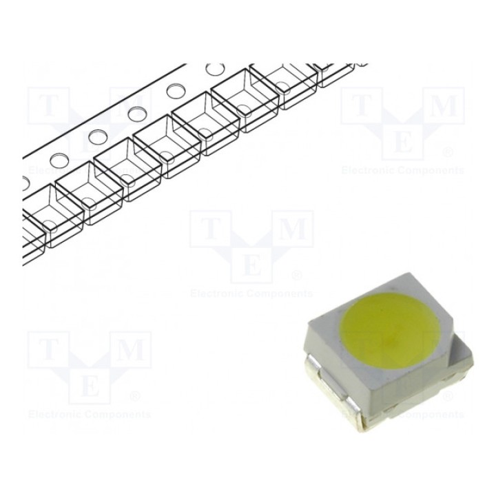 LED SMD 3528PLCC2 OPTOFLASH OF-SMD3528WC (OF-SMD3528WC)