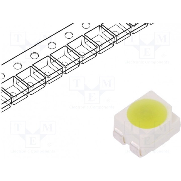 CRLED SMD 3528PLCC4 OPTOSUPPLY OSW44LS3C1A-CRLED18 (OSW44LS3C1A-CR18)