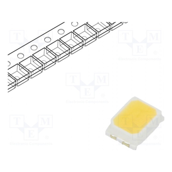 LED SMD PLCC22216 белый холодный REFOND RF-50TI16DS-EE-Y (RF-50TI16DS-EE-Y)
