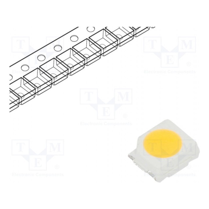 LED SMD 3528PLCC2 белый теплый REFOND RF-K30HK30DS-EC-Y (RF-K30HK30DS-EC-Y)