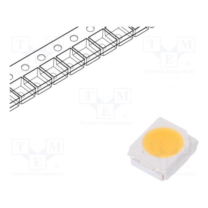 LED SMD 3528PLCC2 белый теплый REFOND RF-K30TK30DS-EC-Y (RF-K30TK30DS-EC-Y)