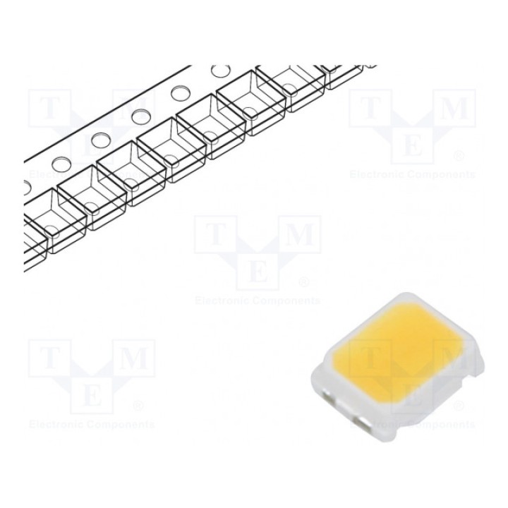 LED SMD PLCC22216 белый теплый REFOND RF-K35TI16DS-EE-Y (RF-K35TI16DS-EE-Y)