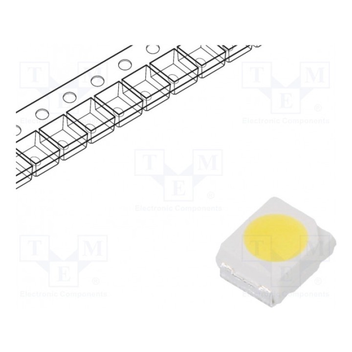 LED SMD 3528PLCC2 белый холодный REFOND RF-K50HK30DS-EC-Y (RF-K50HK30DS-EC-Y)