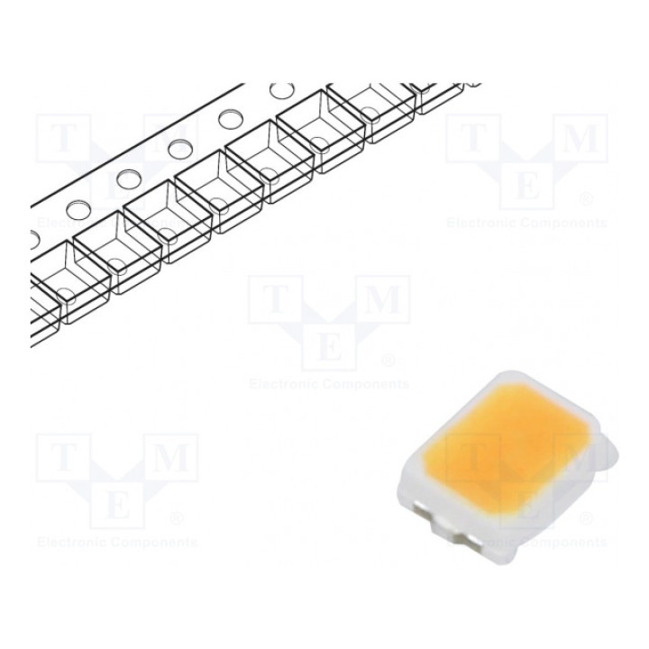 LED SMD PLCC22216 белый теплый REFOND RF-W27QI16DS-EE-Y (RF-W27QI16DS-EE-Y)