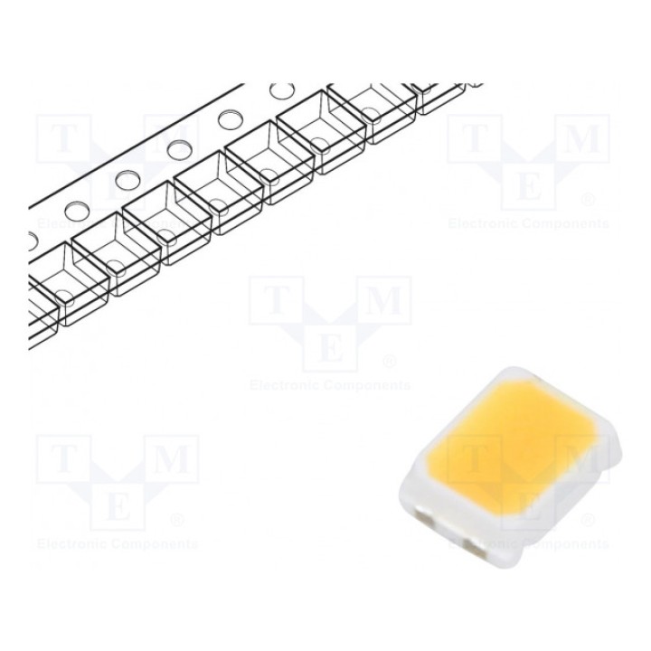 LED SMD PLCC22216 белый теплый REFOND RF-W30QI16DS-EE-Y (RF-W30QI16DS-EE-Y)