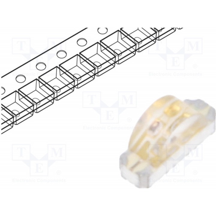 LED SMD 1206 RGB EVERLIGHT 12-23CR6GHBHC-A012C (12-23C-R6GHBHC-A01)