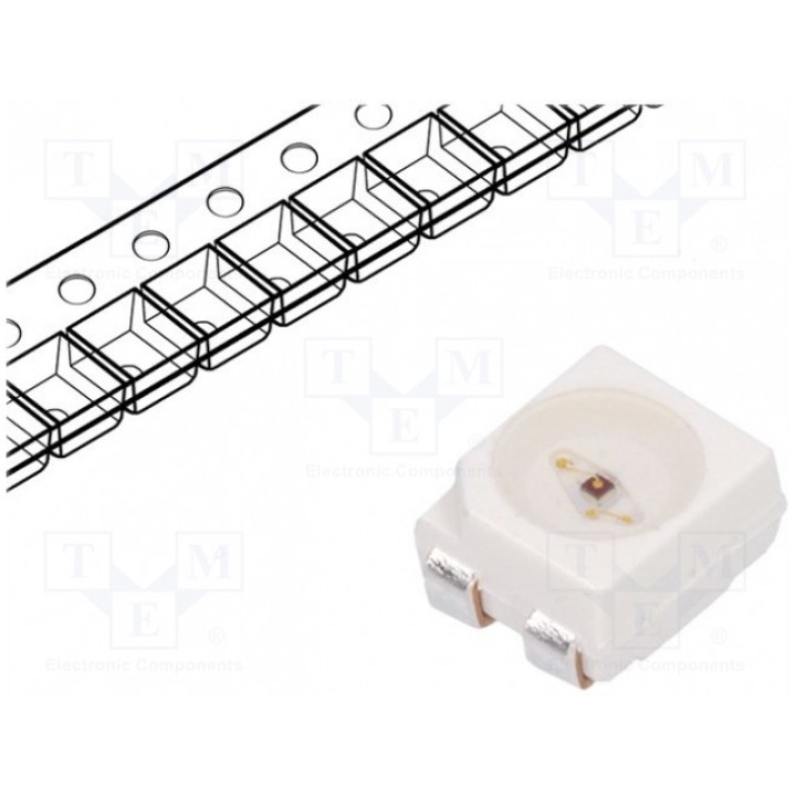 LED SMD 3528PLCC4 BROADCOM (AVAGO) HSMA-A401-U45M1 (HSMA-A401-U45M1)