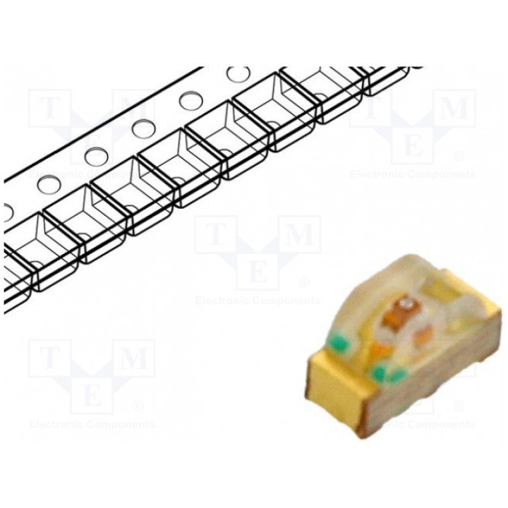 LED SMD 0602 зеленый BROADCOM (AVAGO) HSMG-C120 (HSMG-C120)