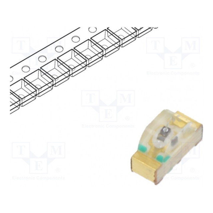 LED SMD 0604 красный BROADCOM (AVAGO) HSMH-C120 (HSMH-C120)