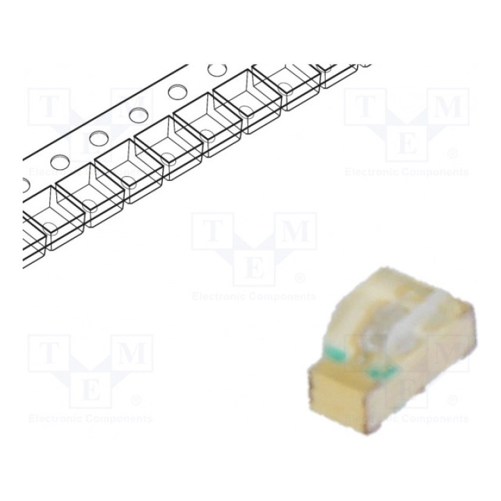 LED SMD 0604 голубой BROADCOM (AVAGO) HSMN-C120 (HSMN-C120)