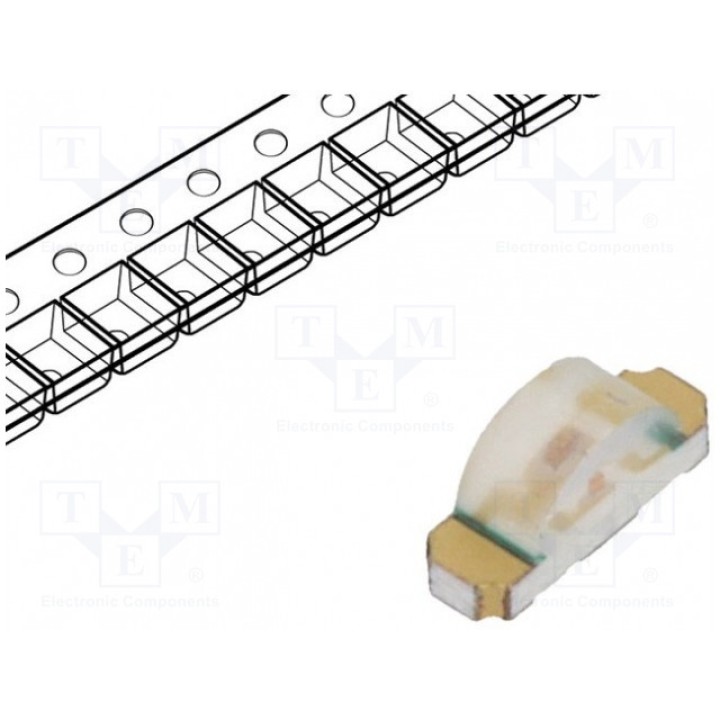 LED SMD 1204 желтый 28?8мкд BROADCOM (AVAGO) HSMY-C110 (HSMY-C110)