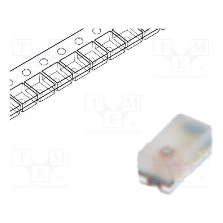 LED SMD 0402 желтый 28?8мкд BROADCOM (AVAGO) HSMY-C280 (HSMY-C280)