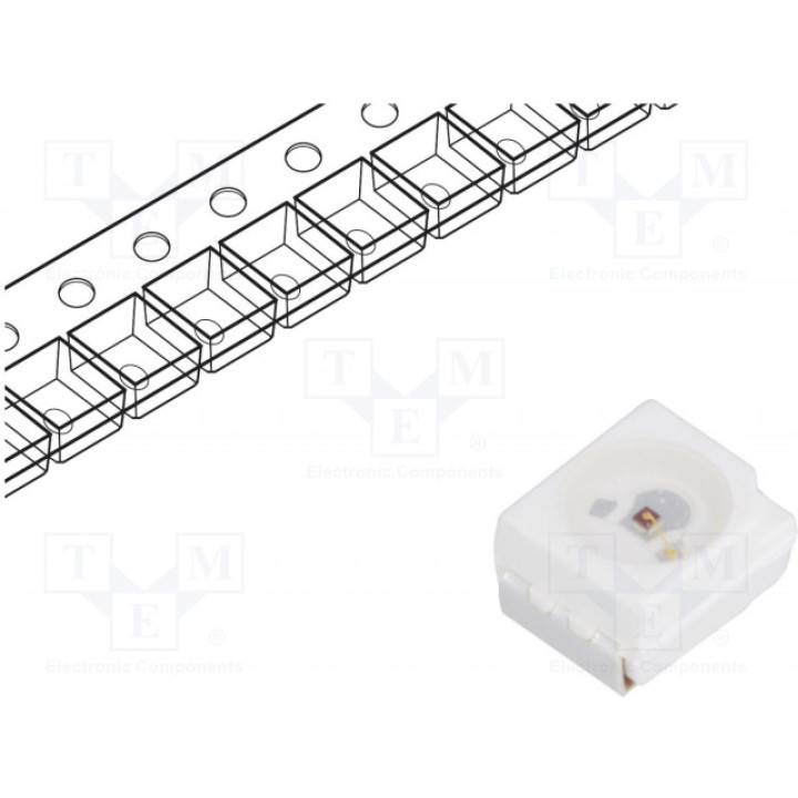 LED SMD 3528PLCC2 BROADCOM (AVAGO) HSMZ-A100-T70J1 (HSMZ-A100-T70J1)