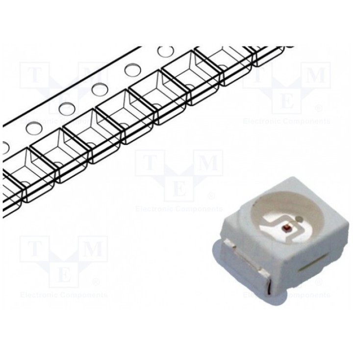 LED SMD 3528PLCC2 желтый KINGBRIGHT ELECTRONIC KA-3528YS (KA-3528YS)