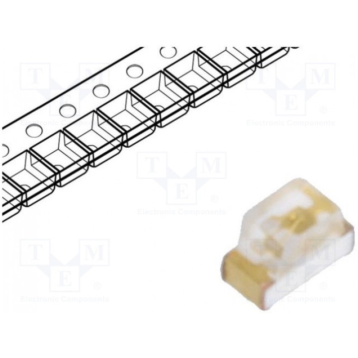 LED SMD 0603 голубой KINGBRIGHT ELECTRONIC KP-1608QBC-D (KP-1608QBC-D)