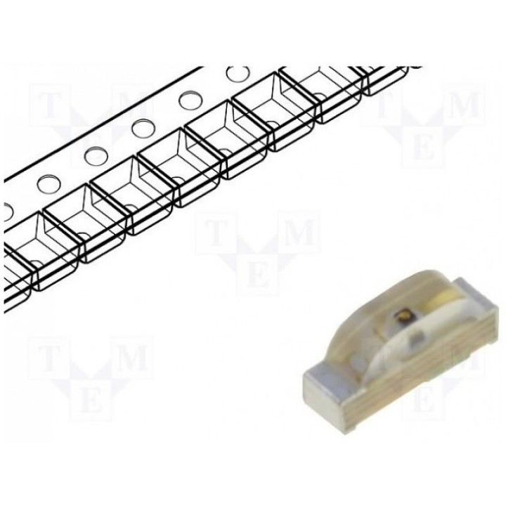 LED SMD 0802 оранжевый KINGBRIGHT ELECTRONIC KPA-2106SECK (KPA-2106SECK)