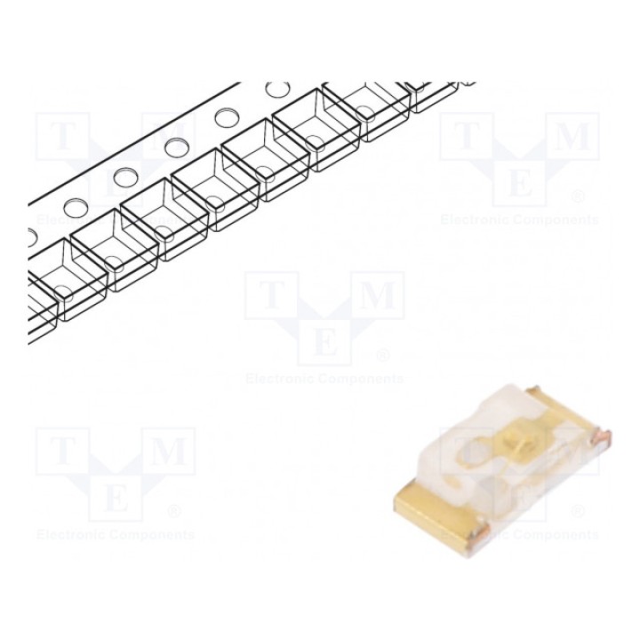 LED SMD 0603 голубой KINGBRIGHT ELECTRONIC KPHM-1608QBC-D (KPHM-1608QBC-D)