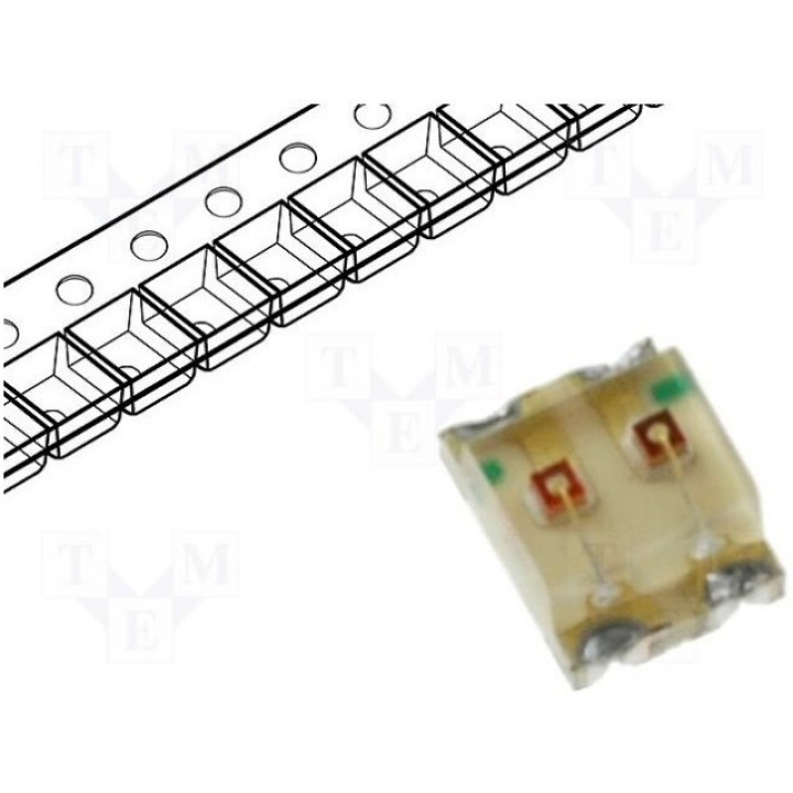 LED SMD 0605 KINGBRIGHT ELECTRONIC KPTB-1612ESGC (KPTB-1612ESGC)