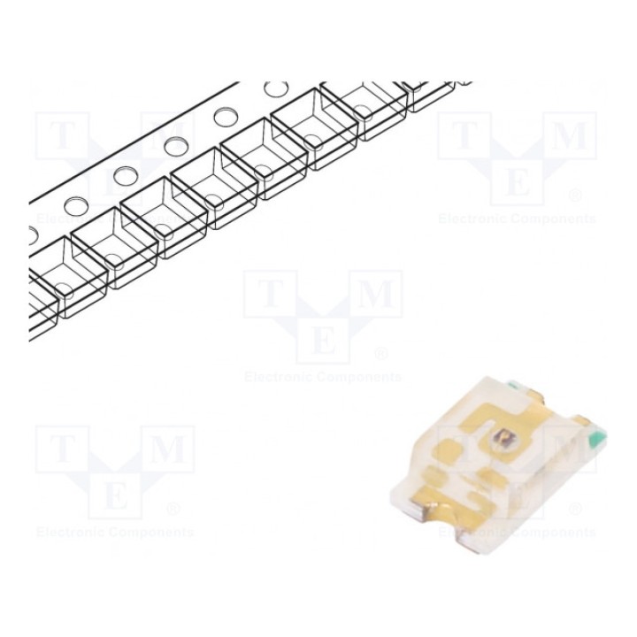 LED SMD 0603 зеленый KINGBRIGHT ELECTRONIC KPTD-1608ZGC (KPTD-1608ZGC)