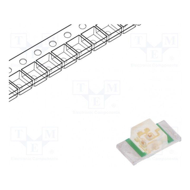 LED SMD 1206 зеленый KINGBRIGHT ELECTRONIC KPTR-3216SGC (KPTR-3216SGC)