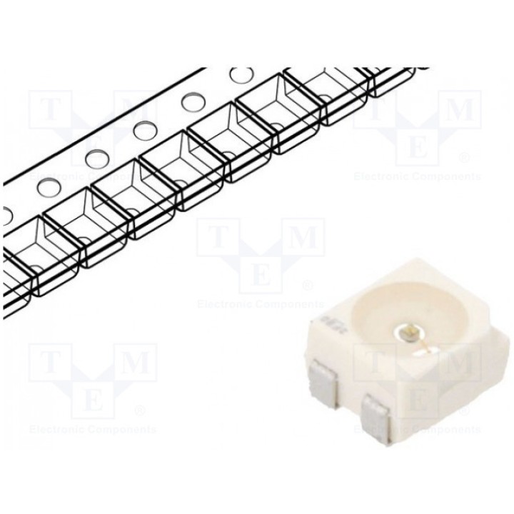 LED SMD 3030PLCC2 зеленый OSRAM LT E67C-U1V2-35 (LTE67C-U1V2-35)