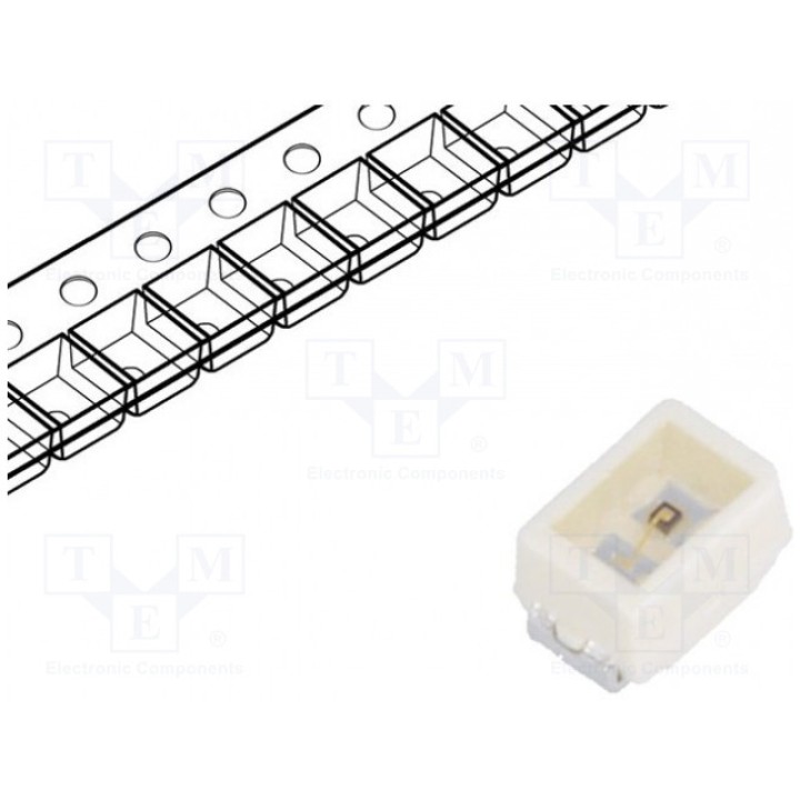 LED SMD Mini PLCC22014 OSRAM LY M676-Q2S1-26 (LY-M676-Q2S1-26)