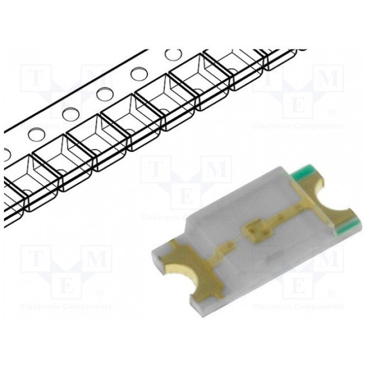 LED SMD 1206 зеленый OPTOFLASH OF-SMD3216G (OF-SMD3216G)