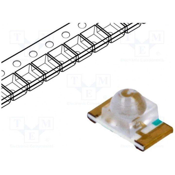 LED SMD 1206 голубой OPTOSUPPLY OSB5120641E (OSB5120641E)