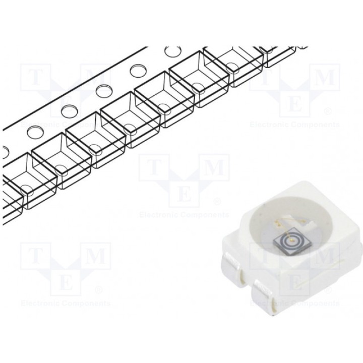 CRLED SMD 3528PLCC4 голубой OPTOSUPPLY OSB5SAS3C1A-CRLED18 (OSB5SAS3C1A-CR18)