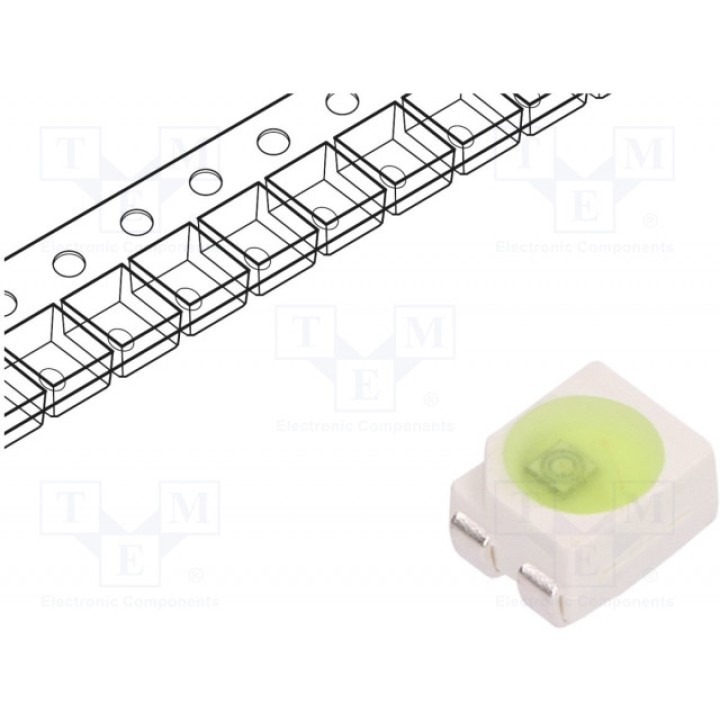 CRLED SMD 3528PLCC4 OPTOSUPPLY OSB64LS3C1A-CRLED18 (OSB64LS3C1A-CR18)