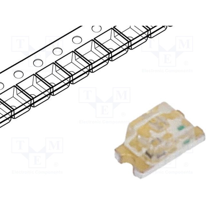 LED SMD 0603 голубой VISHAY VLMB1310-GS08 (VLMB1310-GS08)