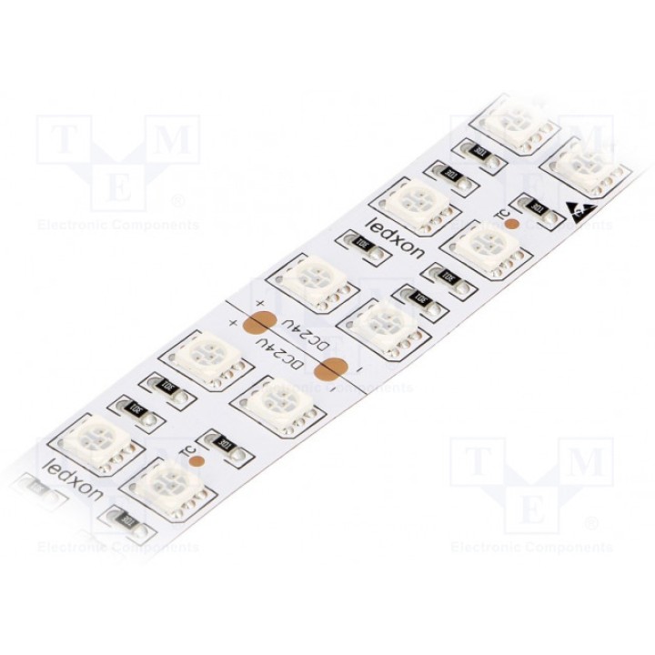 Лента LED красный LED/м 50 SMD 5050 24В Ledxon LFBHL-SC470-24V-6D167-20 (9009244)