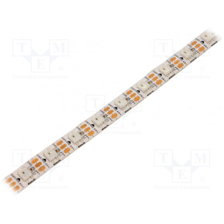 Программируемая LED лента RGB LED/м 60 SMD WORLDSEMI HC-F5V-60L-60LED-WIP65 (HCAAA60WG)