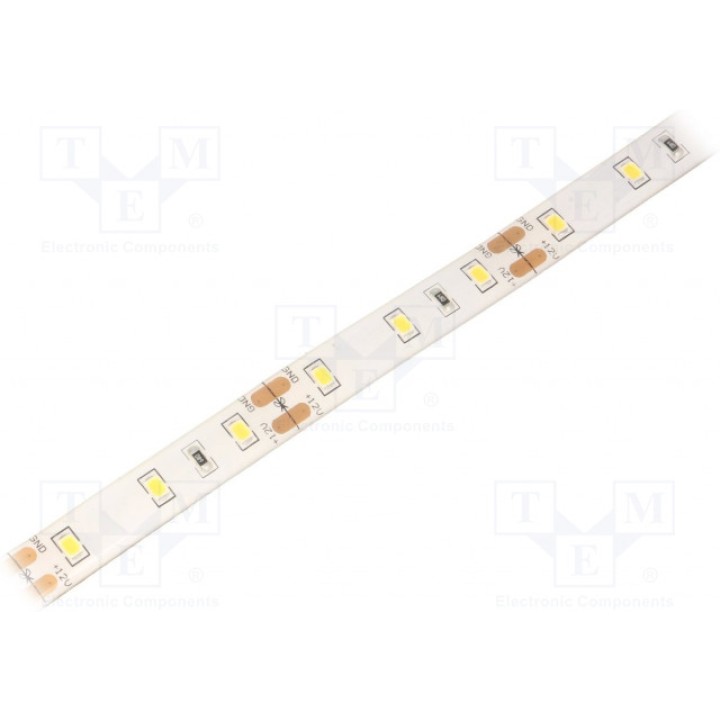 Лента LED белый нейтральный LED/м 60 SMD WISVA OPTOELECTRONICS HH-S60F010-2835-12 NW WHITE PCB IP65 (HH-40KGI-2835FWAA)