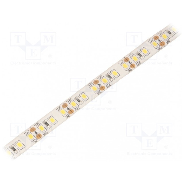 Лента LED белый нейтральный LED/м 120 SMD WISVA OPTOELECTRONICS HH-S120F010-2835-12 NW WHITE PCB IP65 (HH-40KTI-2835FWAA)