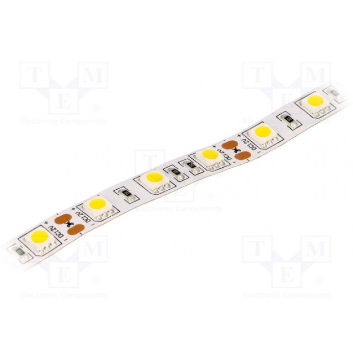 Лента LED белый теплый LED/м 60 SMD 5050 LUCKY LIGHT LS-5050WW60RN-2 (LS-5050WW60RN-2)