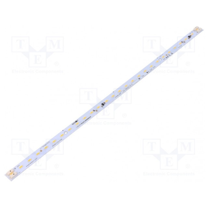 LED линейка 24В белый теплый Ledxon LRAML-SW830-24V-28S103-20-IC (9009366)