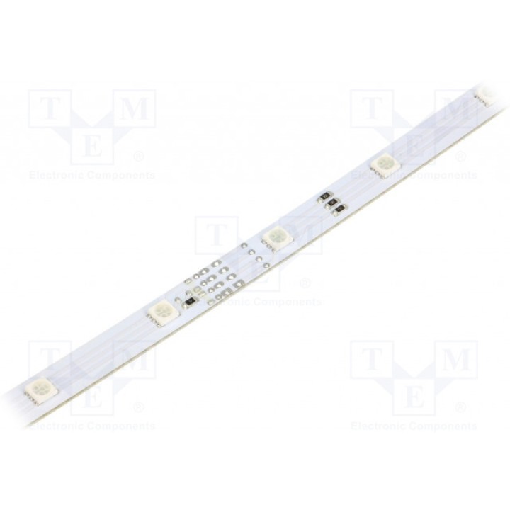 LED линейка 12В RGB W 10мм OPTOFLASH OPBRGB5060-03012W (OPBRGB5060-03012W)
