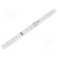 LED линейка 12В RGB W 10мм OPTOFLASH OPBRGB5060-03012WL