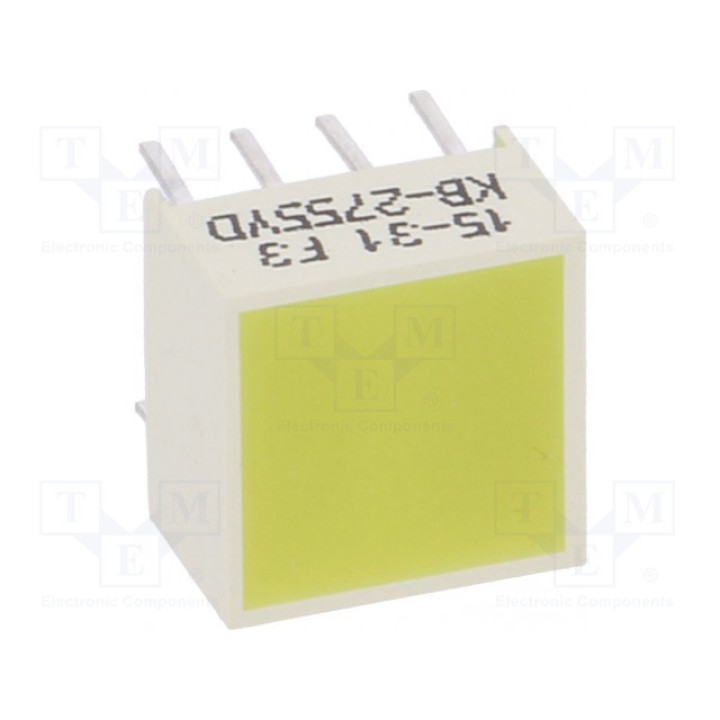 Подсветка led желтый KINGBRIGHT ELECTRONIC KB-2755YD (KB-2755YD)