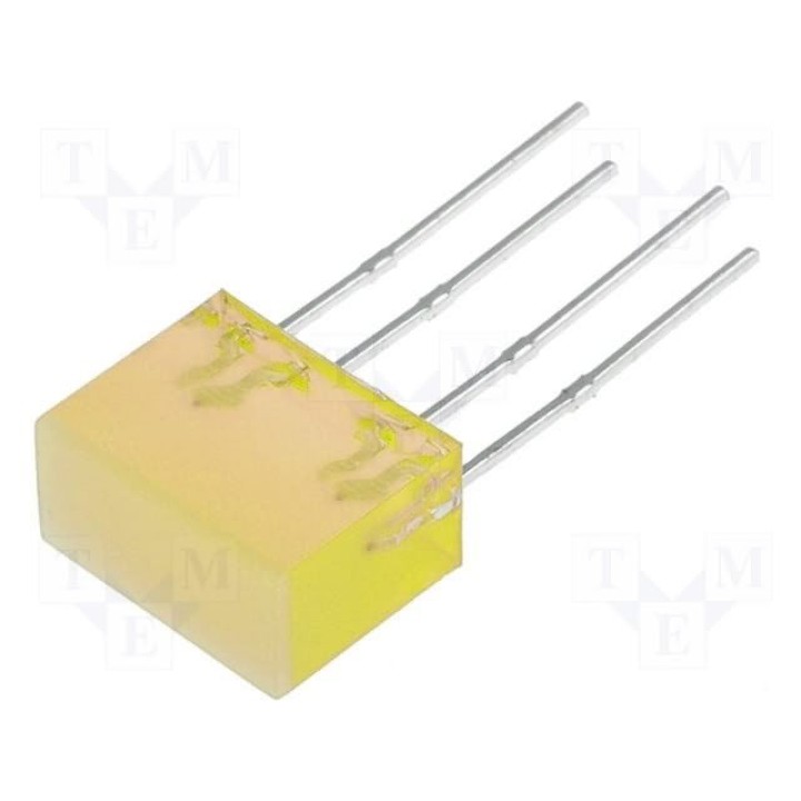 Подсветка led желтый KINGBRIGHT ELECTRONIC L-8352YDT (L-835/2YDT)