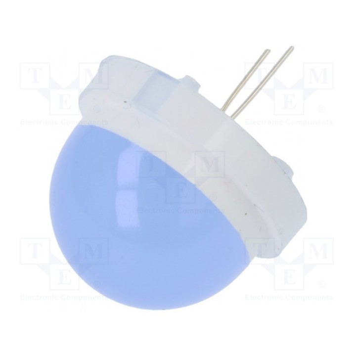 LED 20мм голубой POLAM-ELTA CQL-434 HV (CQL-434-HV)