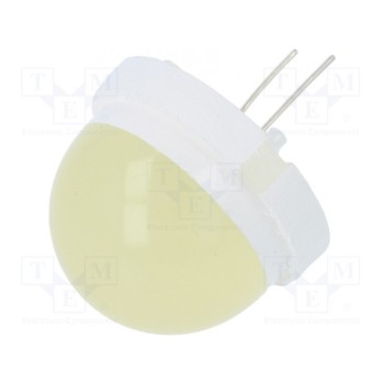 LED 20мм желтый POLAM-ELTA CQL-435-3