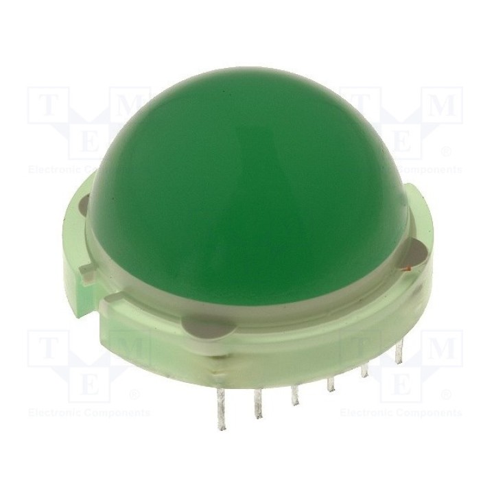 LED 20мм зеленый 40?75мкд KINGBRIGHT ELECTRONIC DLA-6SGD (DLA-6SGD)